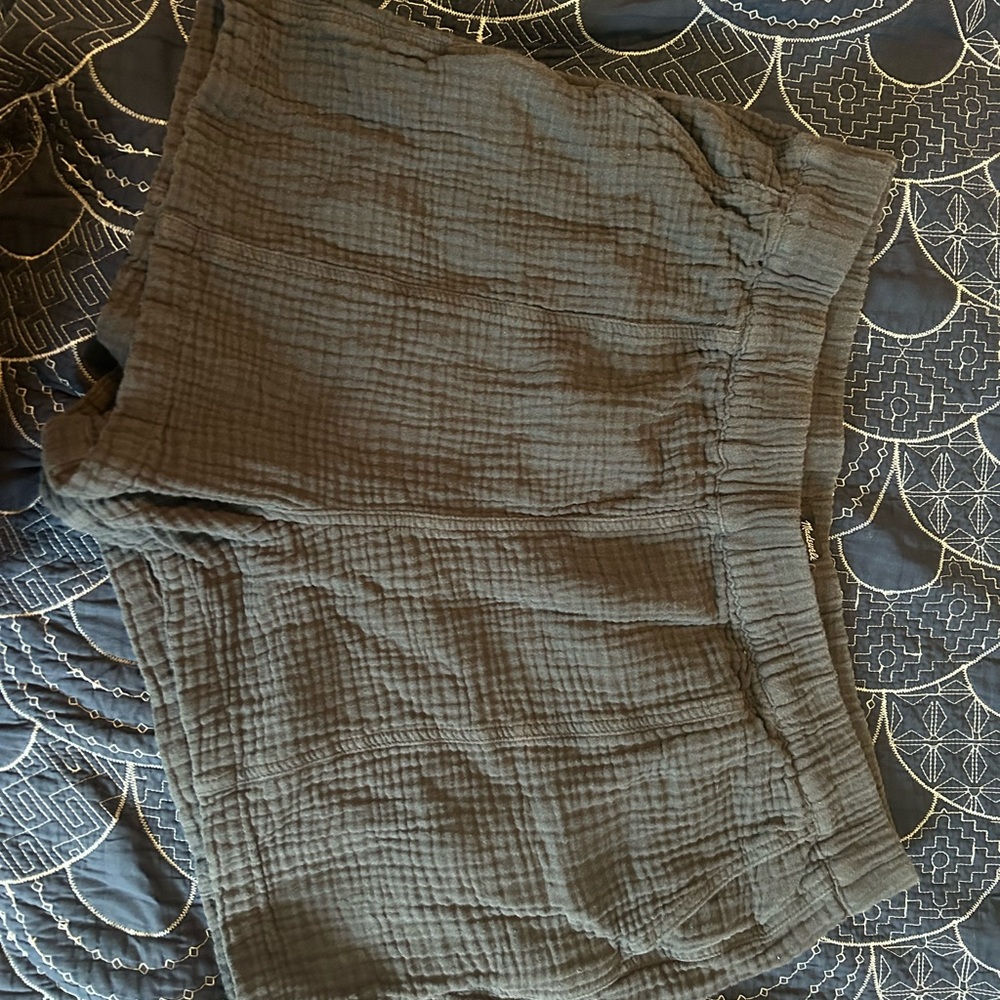 Madewell Gray Textured Shorts